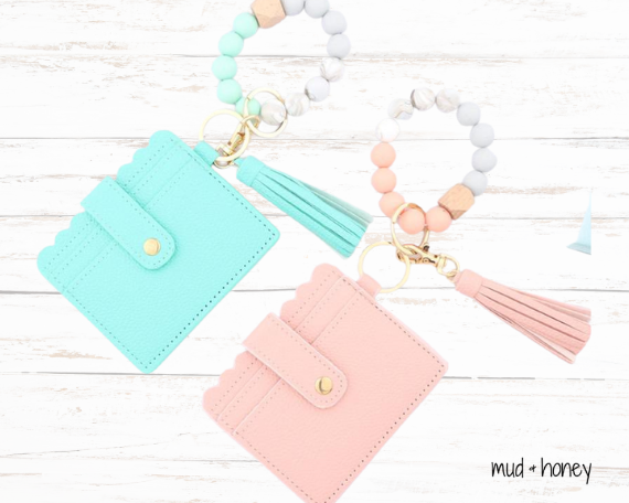 Silicone Key Ring Wallet Bracelet - Online Only – My Pampered Life Seattle