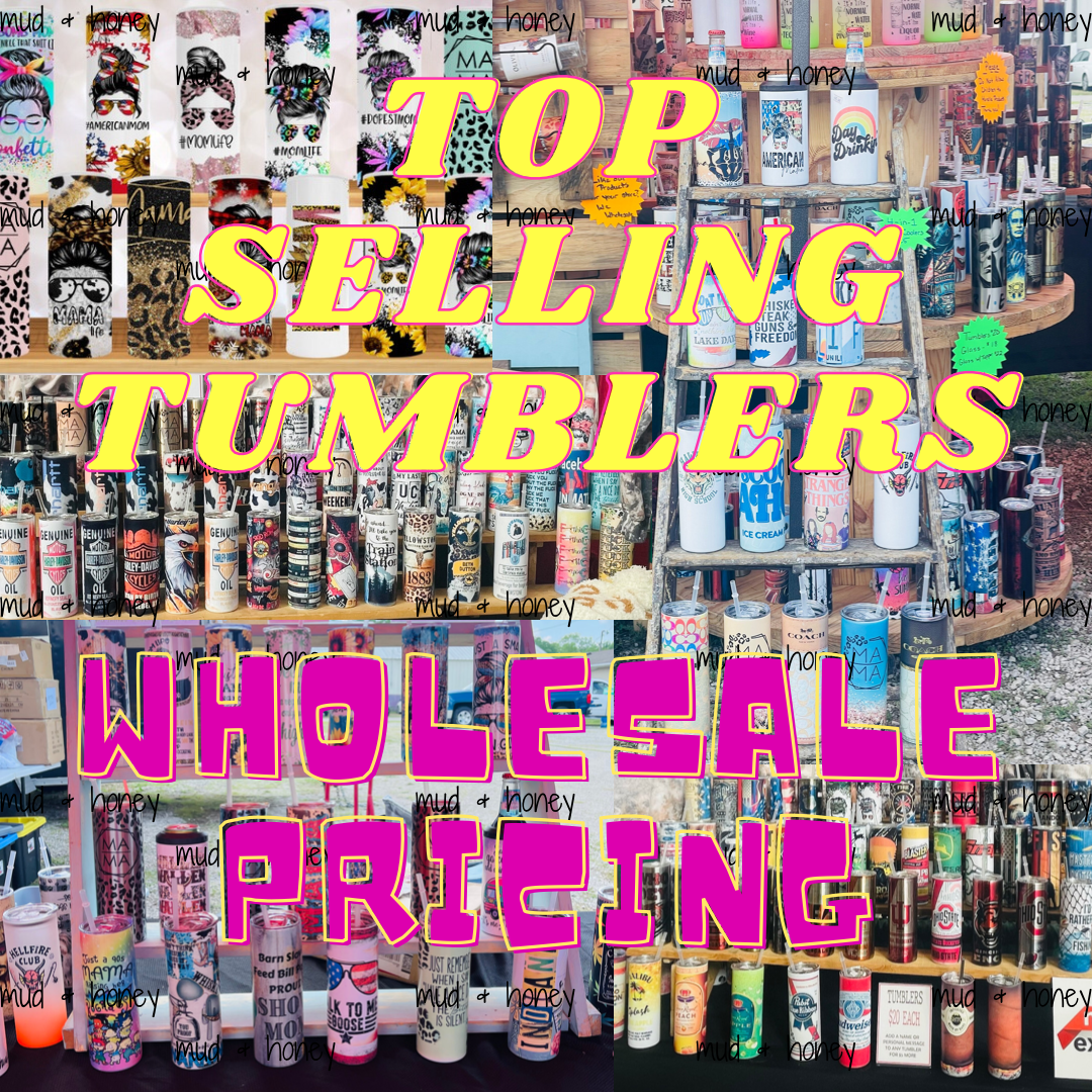 Top Trending Tumblers - Wholesale As Low as $10 each!